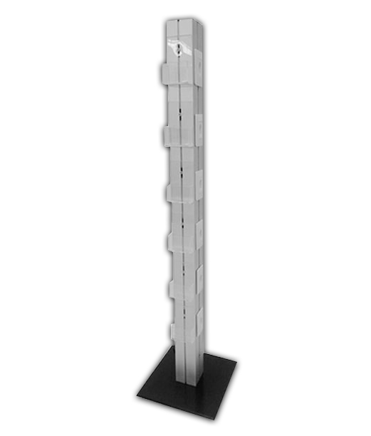Torre filtro de linha em alumínio