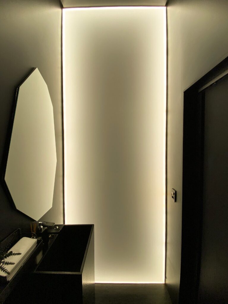 Iluminação para banheiros